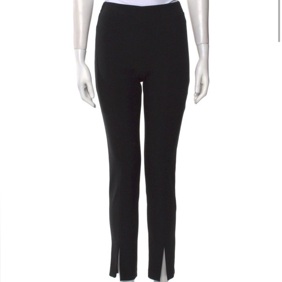 Tibi Black Ankle Cropped Pants with Tailored Fit | Size: XS - Picture 1 of 3